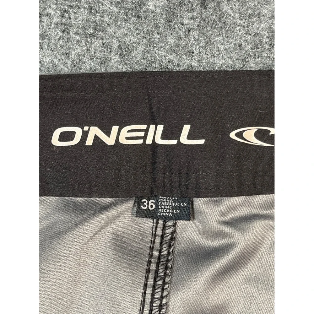 ONeill Mens Gray Drawstring Surf Board‎ Shorts Size 36